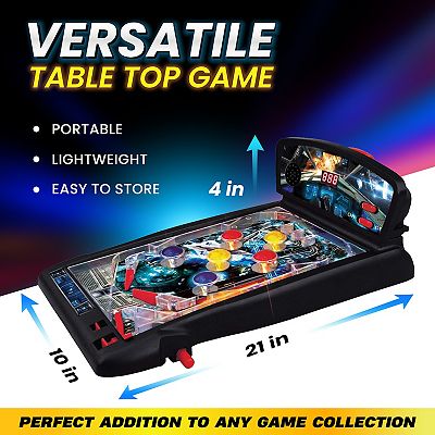 野球ゲーム機(PINBALL GAME) Amazon.com: Trisquirrel Racing Car Pinball Machine