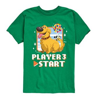 Disney's Up Boys 8-20 Player 3 Dug Graphic Tee