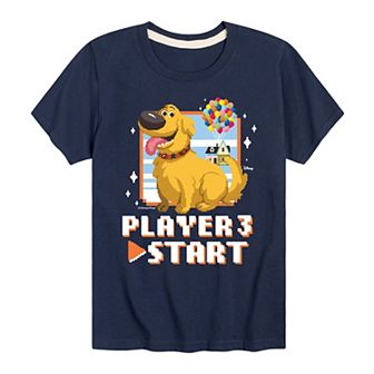 Disney's Up Boys 8-20 Player 3 Dug Graphic Tee