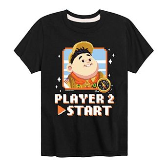 Disney's Up Boys 8-20 Player 2 Russell Graphic Tee