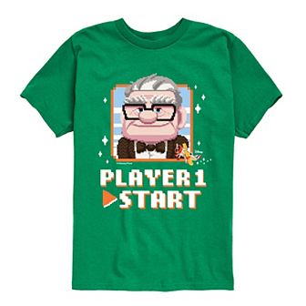 Disney's Up Boys 8-20 Player 1 Carl Graphic Tee