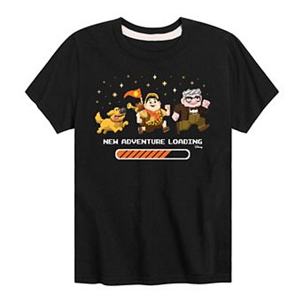 Disney's Up Boys 8-20 New Adventure Loading Graphic Tee