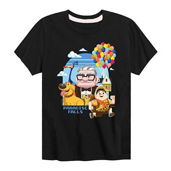 Disney's Up Boys 8-20 Carl Russell Friend Group Graphic Tee