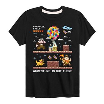 Disney's Up Boys 8-20 Adventure Is Out There Graphic Tee