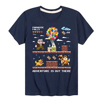 Disney's Up Boys 8-20 Adventure Is Out There Graphic Tee