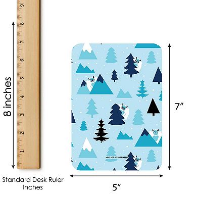 Big Dot Of Happiness Yeti To Party Cards & Markers Abominable Snowman Party Bingo Game 18 Ct