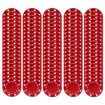 Set Of 100 Suited Poker Chips
