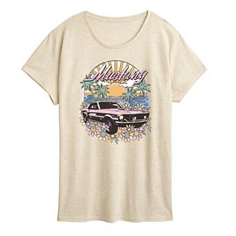Women's Ford Vintage Mustang Graphic Tee