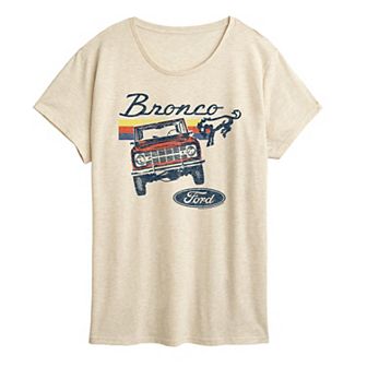 Women's Ford Bronco Stripes Graphic Tee