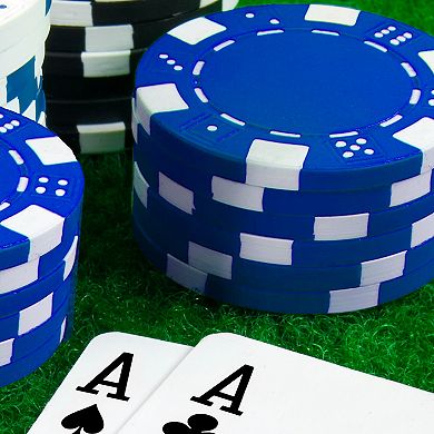 100-piece Set Of Poker Chips