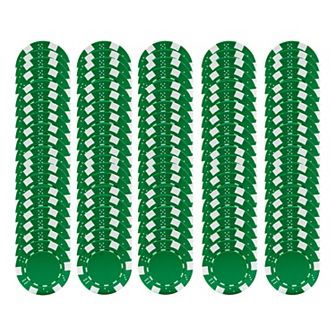 100 pc Set Of Poker Chips