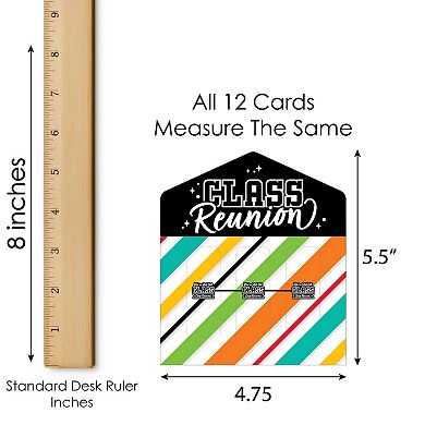 Big Dot Of Happiness Still Got Class Reunion Party Game Cards - Pull Tabs 3-in-a-row 12 Ct