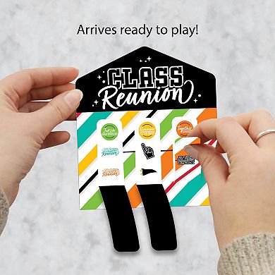 Big Dot Of Happiness Still Got Class Reunion Party Game Cards - Pull Tabs 3-in-a-row 12 Ct