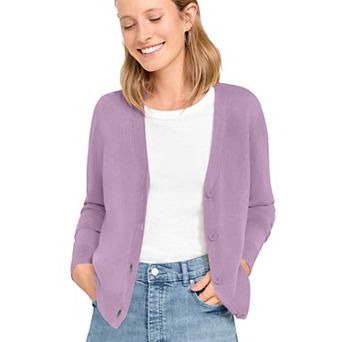 ellos Plus Size Boxy Cardigan