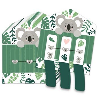 Big Dot Of Happiness Koala Cutie Birthday Party & Baby Shower Game Pull Tabs 3-in-a-row 12 ct