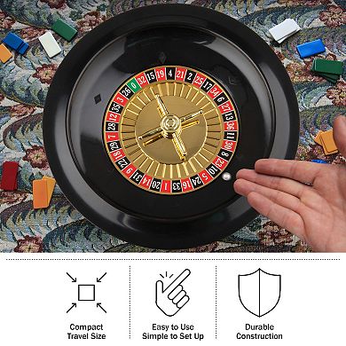 Precision Heavy Duty Carbon Steel 1/2 Inch Roulette Ball Pill - Great For Most Roulette Wheels