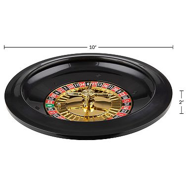 10-inch Roulette Wheel With 2 Roulette Balls