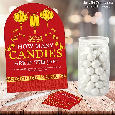 Big Dot Of Happiness Chinese New Year How Many Candies Lunar New Year Candy Guessing Game