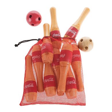 Coca Cola Outdoor Bowling Set For Adults And Kids