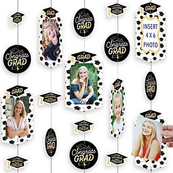 Big Dot Of Happiness Goodbye High School, Hello College Party Vertical Photo Garland 35 pc