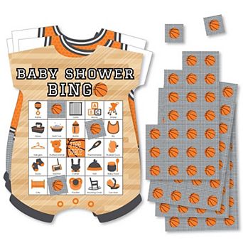 Big Dot Of Happiness Nothin' But Net Basketball Cards & Markers Baby Shower Bingo Game 18 ct