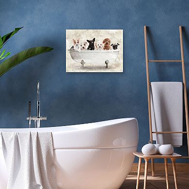 Masterpiece Bath Buddies by Studio Arts Canvas Wall Art