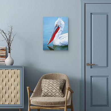 Masterpiece Pelican Profile I by Studio Arts Canvas Wall Art