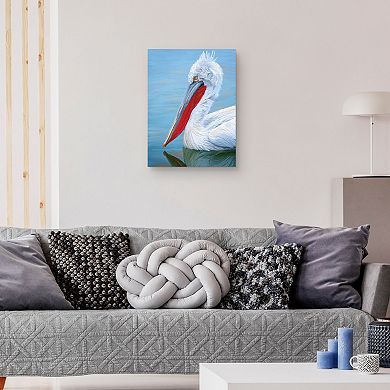 Masterpiece Pelican Profile I by Studio Arts Canvas Wall Art