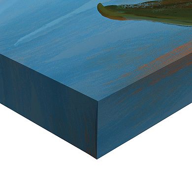 Masterpiece Pelican Profile I by Studio Arts Canvas Wall Art