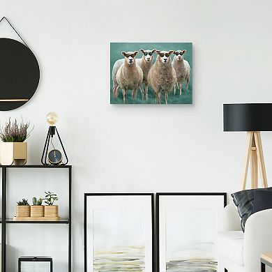 Masterpiece Sheepish by Studio Arts Canvas Wall Art