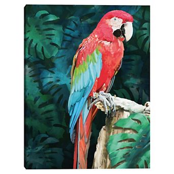Masterpiece Allow Tropical Wings I by Studio Arts Canvas Wall Art