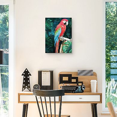 Masterpiece Allow Tropical Wings I by Studio Arts Canvas Wall Art