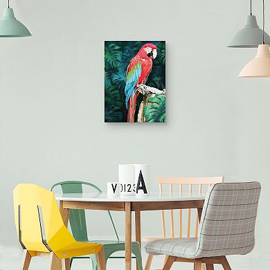 Masterpiece Allow Tropical Wings I by Studio Arts Canvas Wall Art