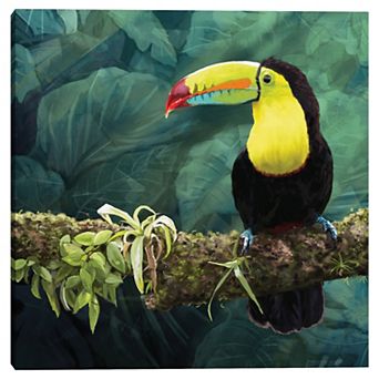 Masterpiece Tropical Wings II by Studio Arts Canvas Wall Art