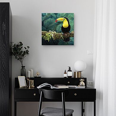 Masterpiece Tropical Wings II by Studio Arts Canvas Wall Art