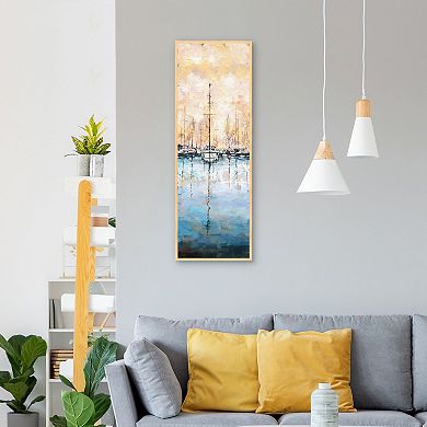 Masterpiece Twilight Masts by Studio Arts Framed Wall Art