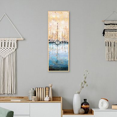 Masterpiece Twilight Masts by Studio Arts Framed Wall Art