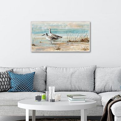 Masterpiece Shorebird Duet by Studio Arts Framed Wall Art