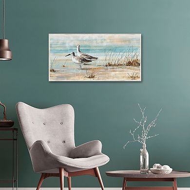 Masterpiece Shorebird Duet by Studio Arts Framed Wall Art