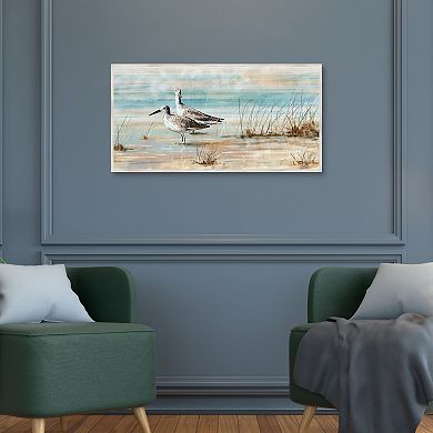 Masterpiece Shorebird Duet by Studio Arts Framed Wall Art