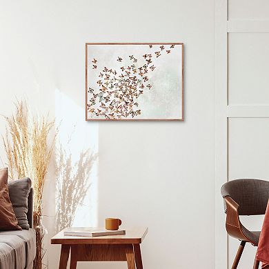 Masterpiece Golden Wings by Studio Arts Framed Wall Art