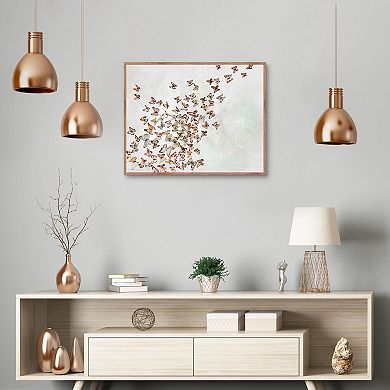 Masterpiece Golden Wings by Studio Arts Framed Wall Art