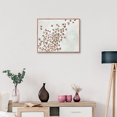 Masterpiece Golden Wings by Studio Arts Framed Wall Art