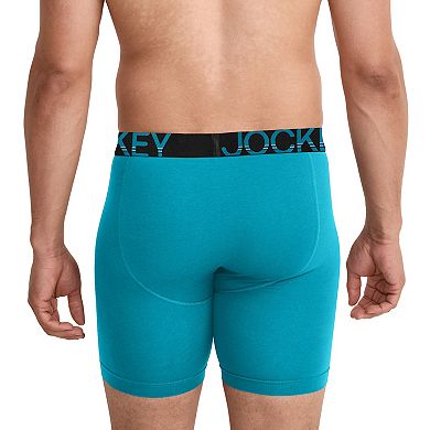 Big & Tall Jockey® 2-Pack ActiveStretch™ Midway® 7" Long-Leg Boxer Briefs