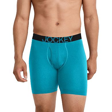 Big & Tall Jockey® 2-Pack ActiveStretch™ Midway® 7" Long-Leg Boxer Briefs