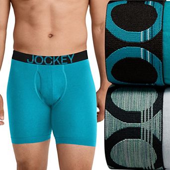 Big & Tall Jockey® 2-Pack ActiveStretch™ Midway® 7" Long-Leg Boxer Briefs