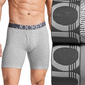 Big & Tall Jockey® 2-Pack ActiveStretch™ Midway® 7" Long-Leg Boxer Briefs