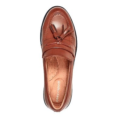 Easy Spirit Tracen Kiltie Women's Wedge Slip-On Loafers