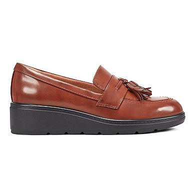 Easy Spirit Tracen Kiltie Women's Wedge Slip-On Loafers