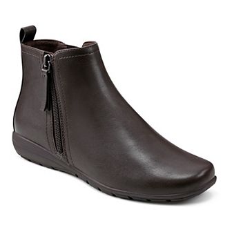 Easy Spirit Aaliya Women's Side Zip Wedge Booties